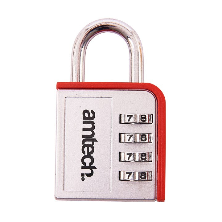 Amtech 4 Digit zinc combination padlock T1142