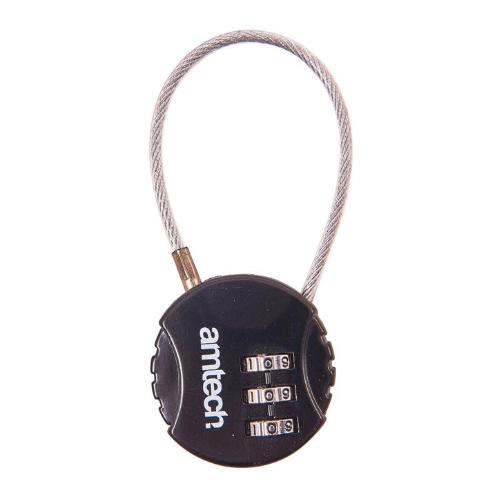 Amtech Combination cable lock T1154