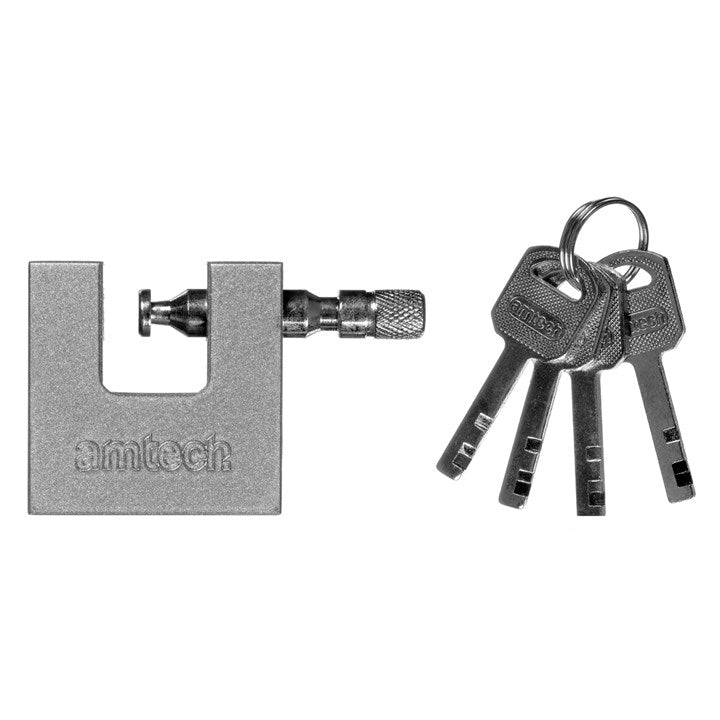 Amtech 50mm Steel shutter padlock T1675