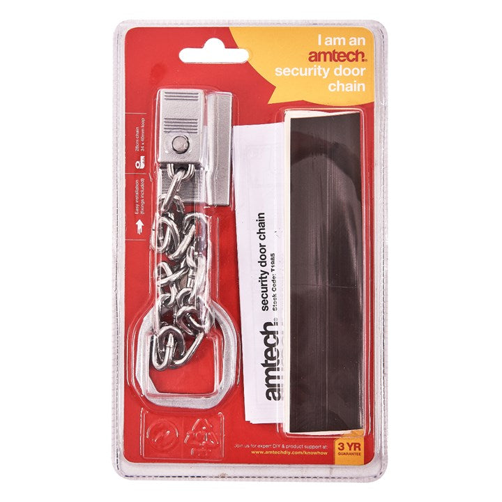 Amtech Security door chain T1985
