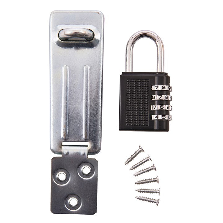 Amtech Combination padlock and hasp T2325