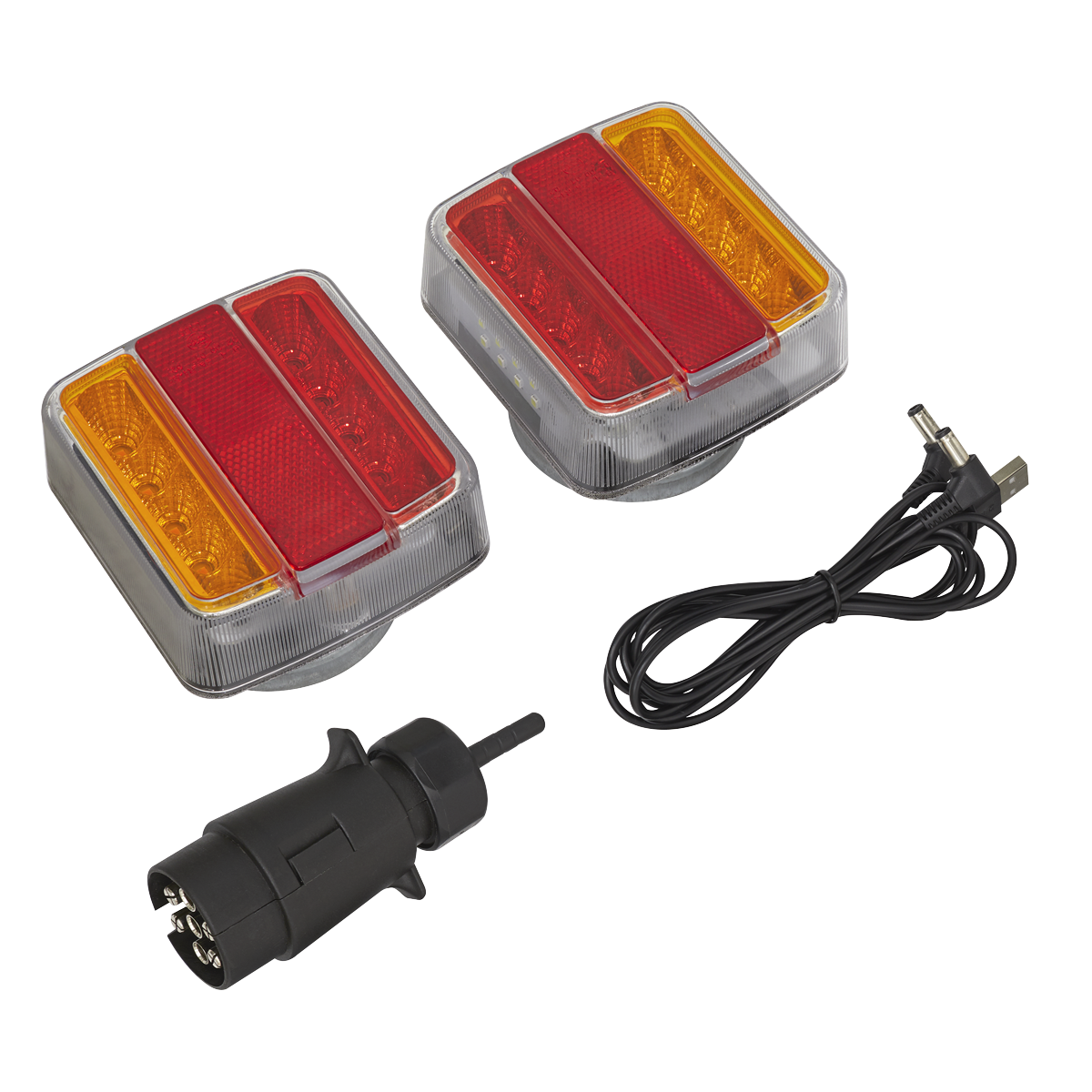 Sealey 2pc Wireless SMD LED Trailer Light Set TB18LEDW
