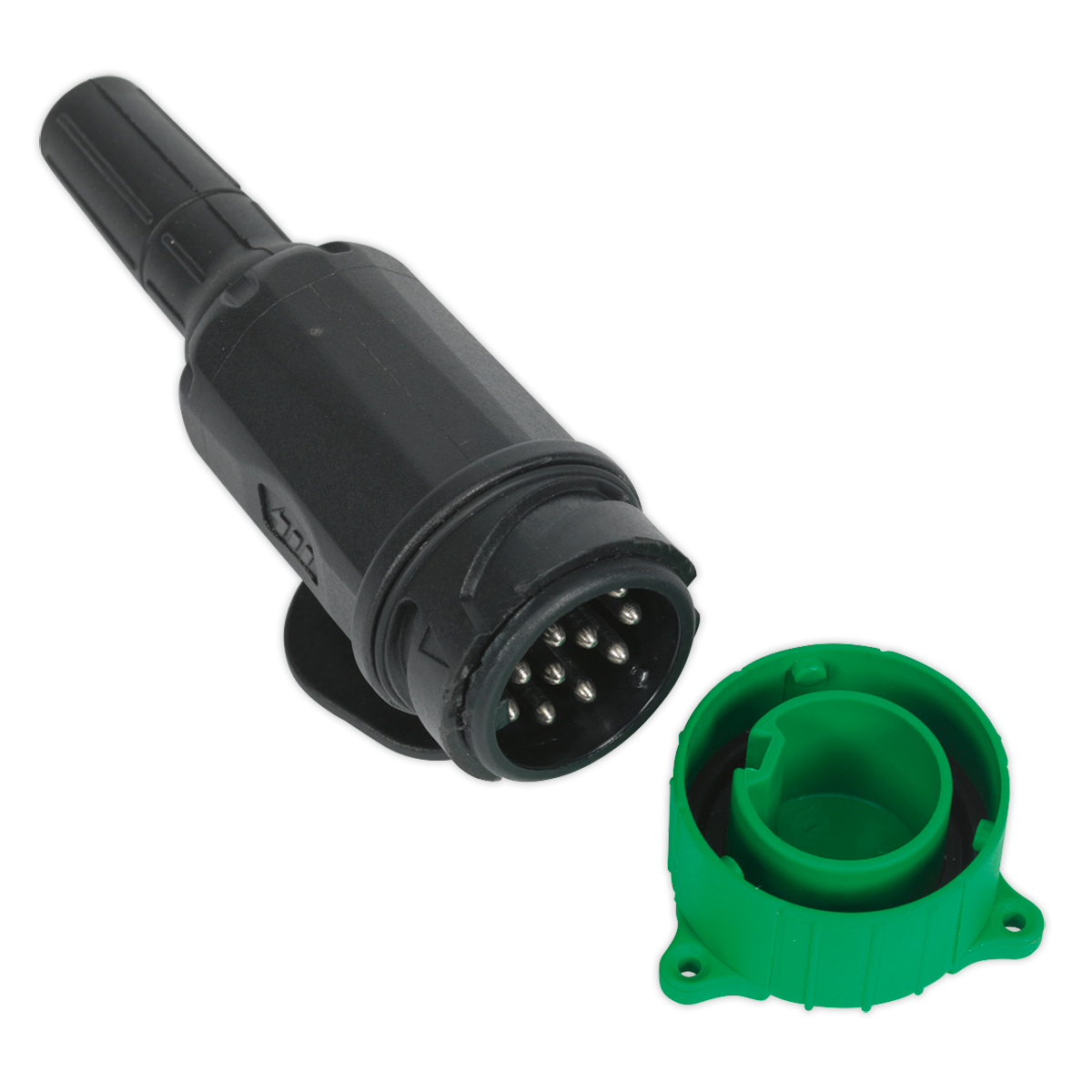 Sealey 12V 13-Pin Euro Towing Plug - Plastic TB53
