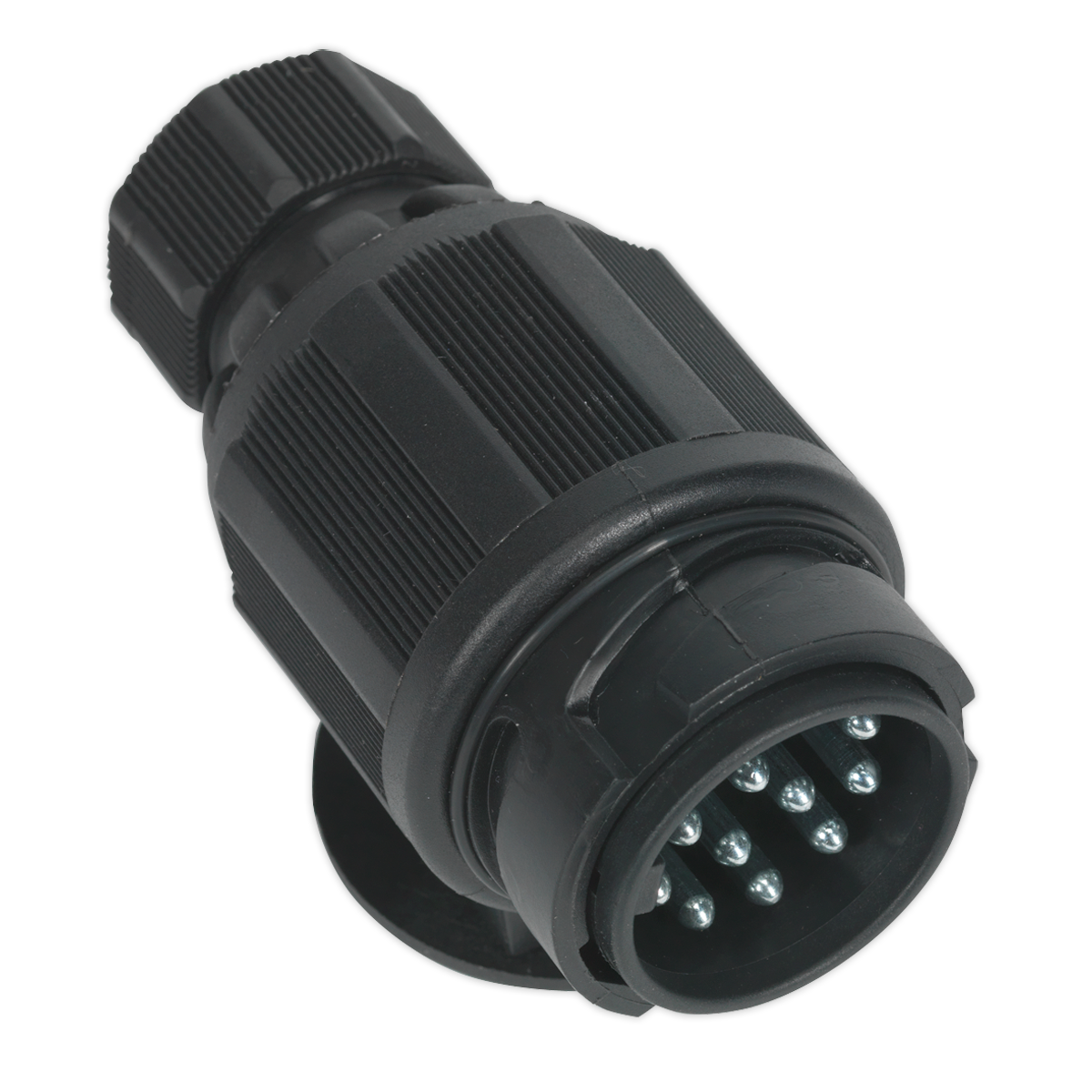 Sealey 12V 13-Pin Plastic Euro Towing Plug Twin Inlet TB54