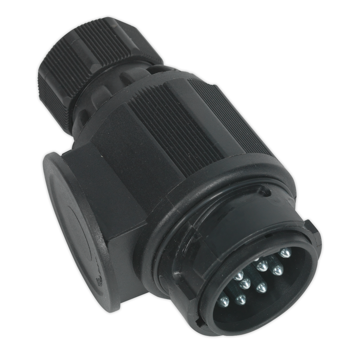 Sealey 12V 13-Pin Plastic Euro Towing Plug Twin Inlet TB54