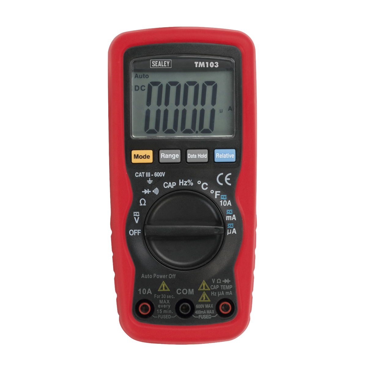 Sealey 11-Function Professional Auto-Ranging Digital Multimeter TM103