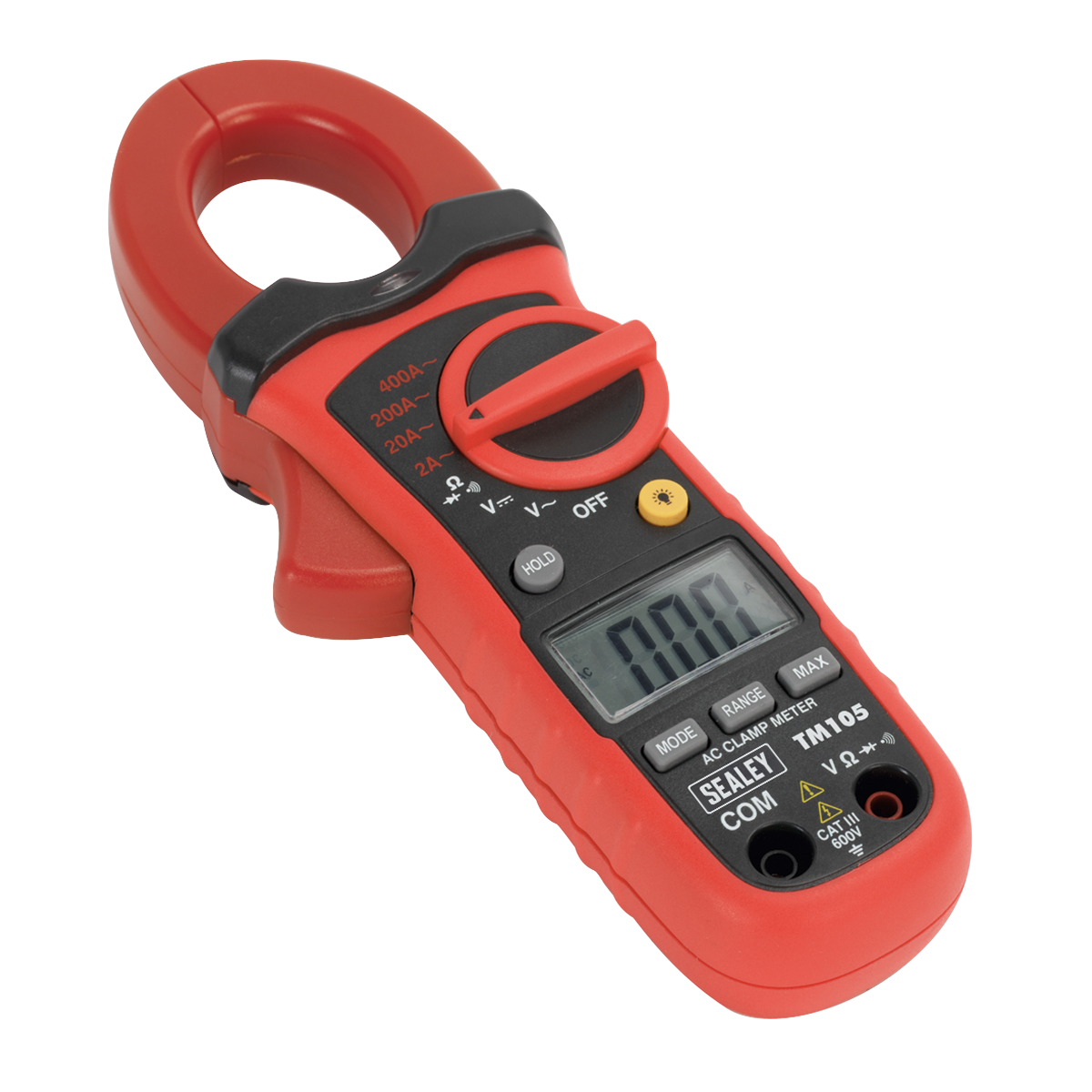 Sealey 6-Function Professional Auto-Ranging Digital Clamp Meter NCVD TM105
