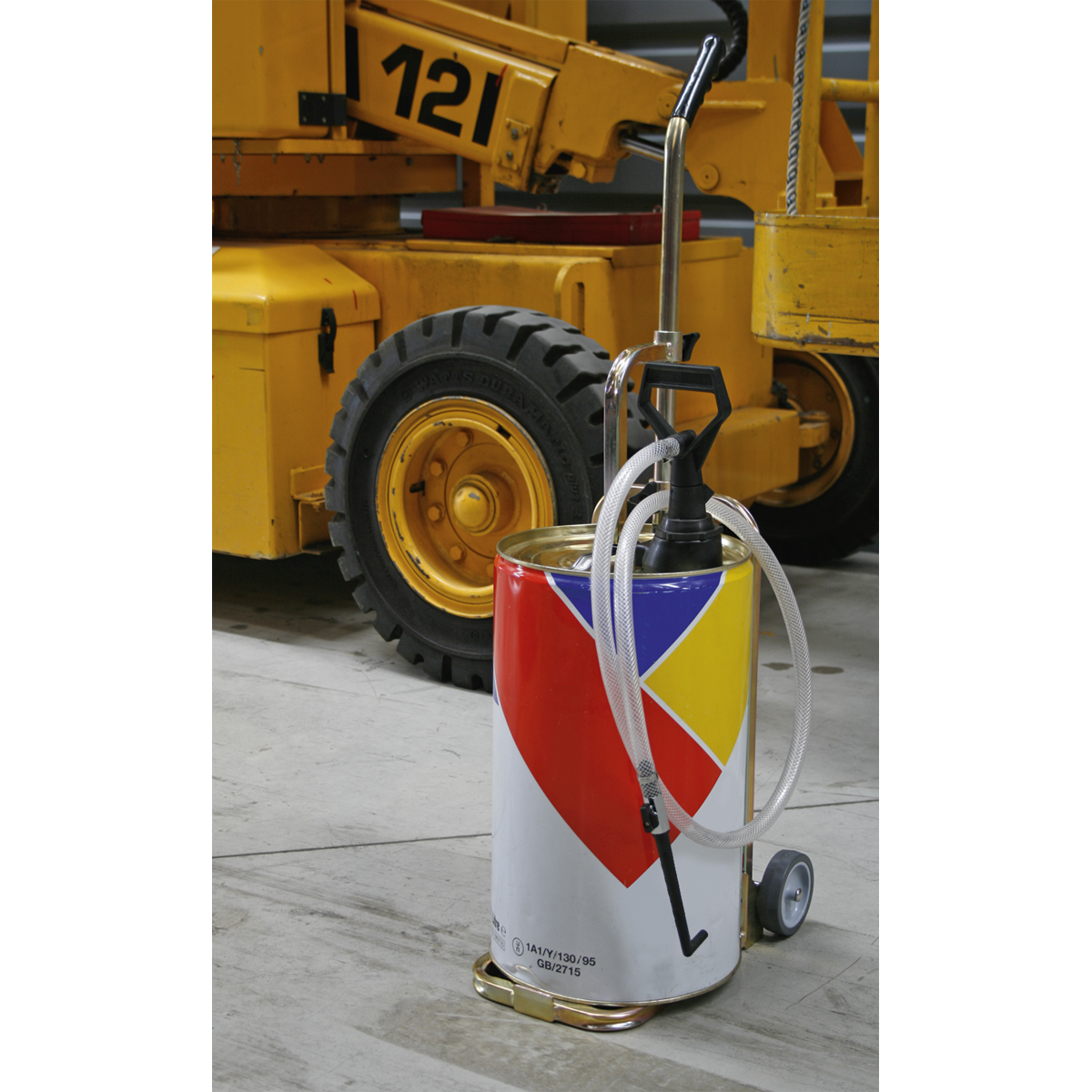 Sealey Gear Oil Pump Drum Trolley TP67DT
