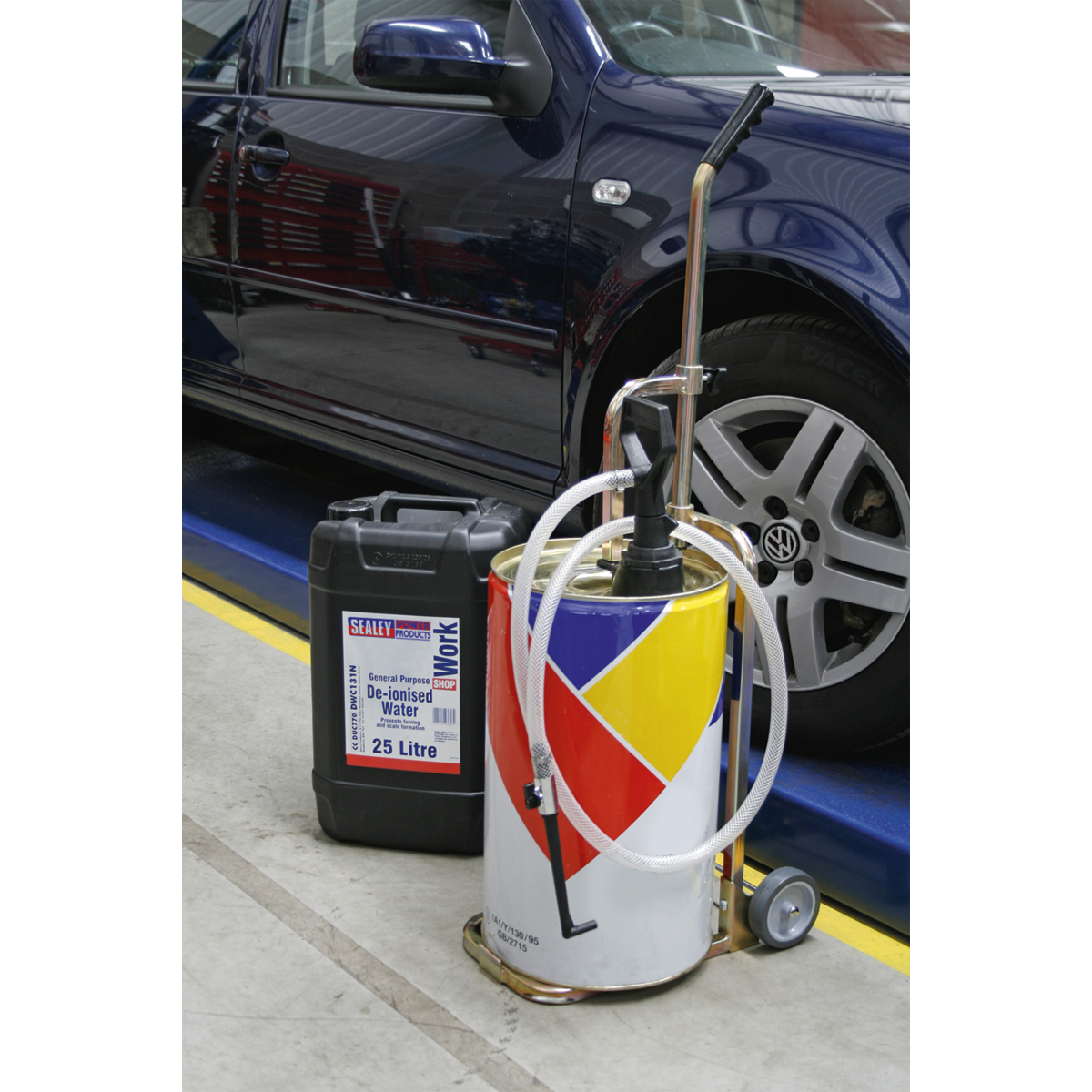 Sealey Gear Oil Pump Drum Trolley TP67DT
