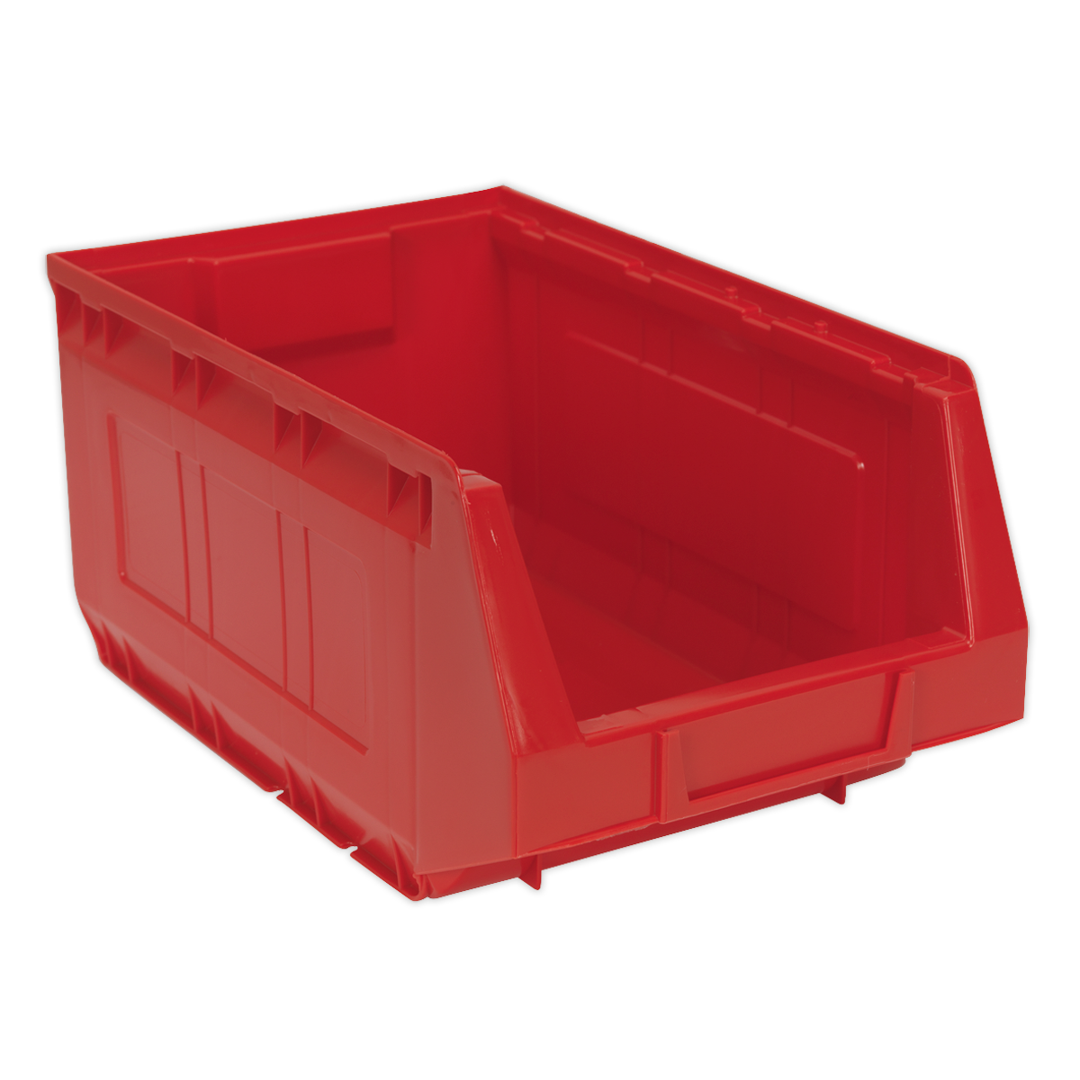 Sealey Plastic Storage Bin 210 x 355 x 165mm - Red - Pack of 12 TPS412R