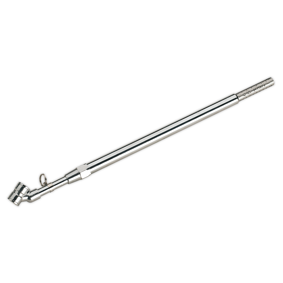 Sealey Universal Deluxe Tyre Pressure Gauge with Twin Push-On Connector TST/PG3