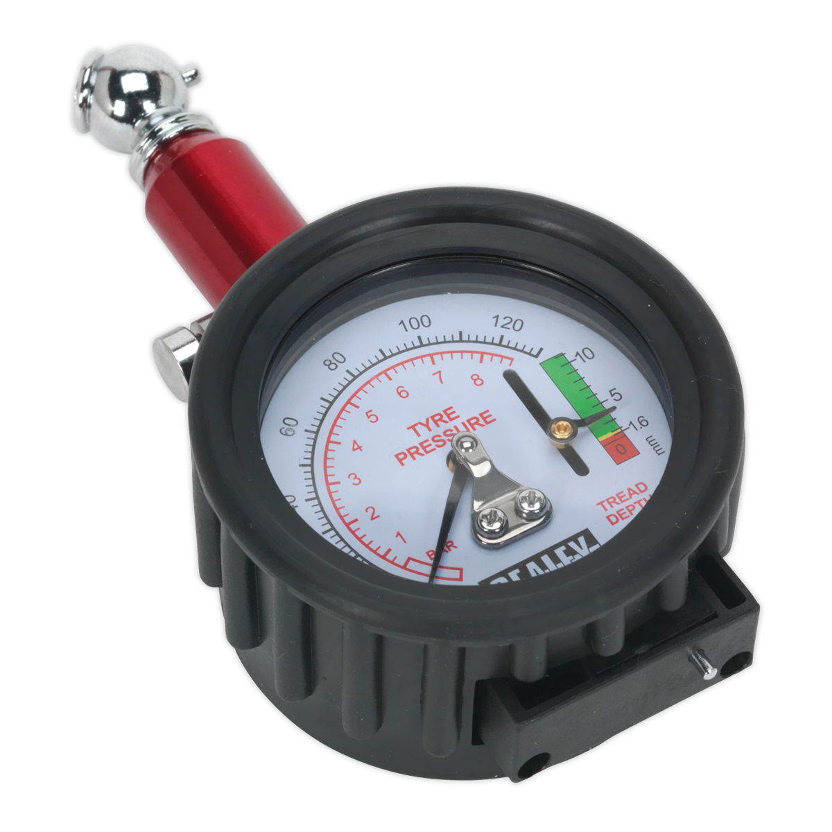 Sealey Tyre Pressure & Tyre Tread Depth Gauge TSTPDG01