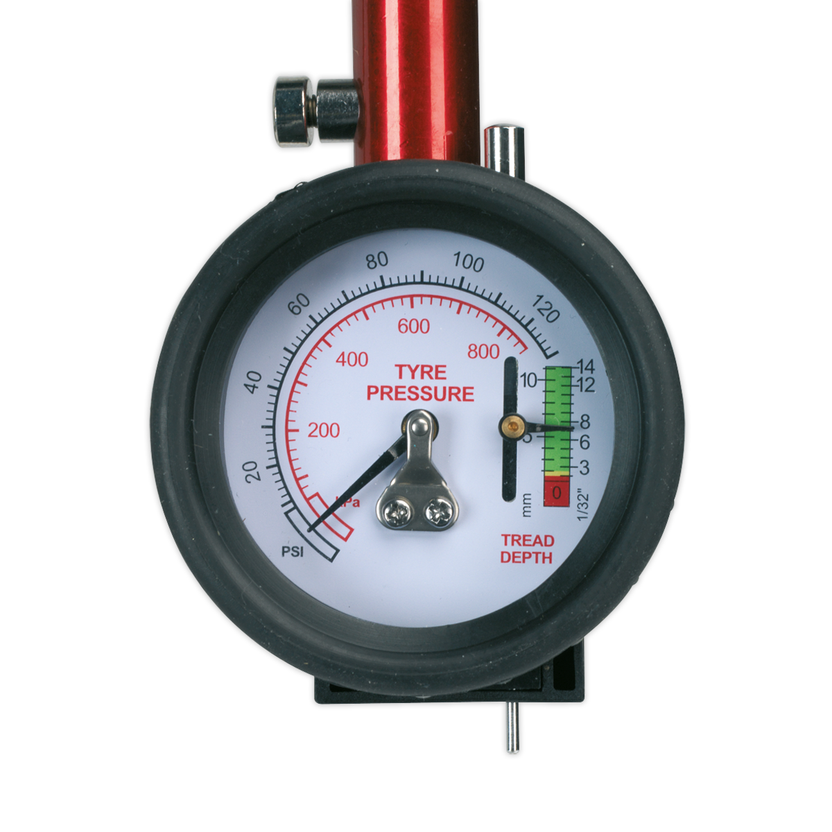 Sealey Tyre Pressure & Tyre Tread Depth Gauge TSTPDG01