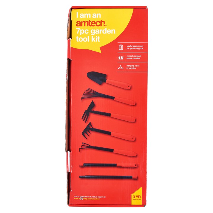 Amtech 7 Piece garden tool kit U0955