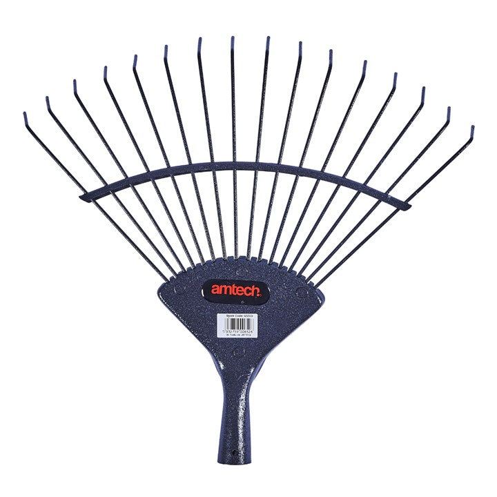 Amtech 16 Tooth lawn rake head U3300