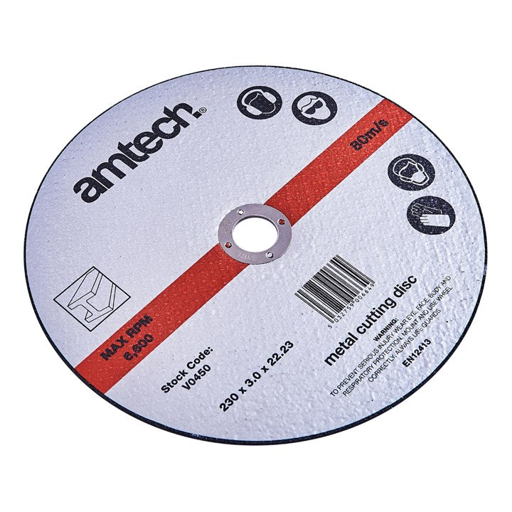 Amtech 230mm (9") Metal cutting disc V0450