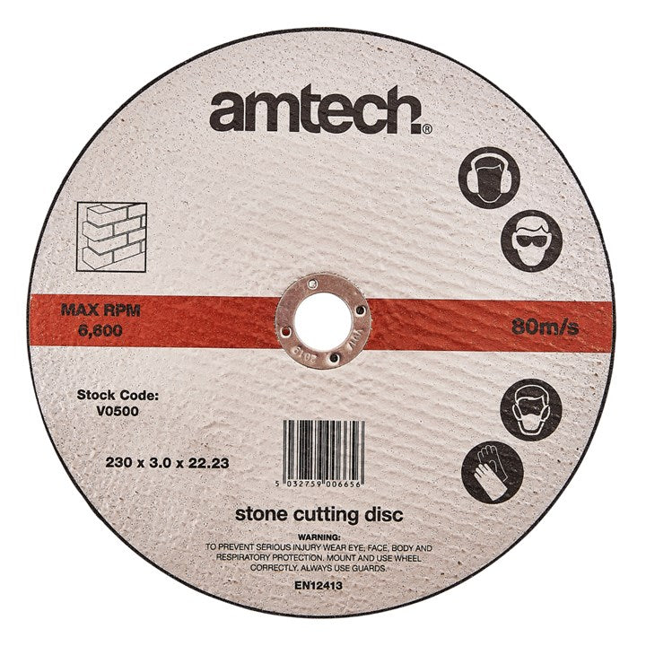 Amtech Stone cutting disc V0500
