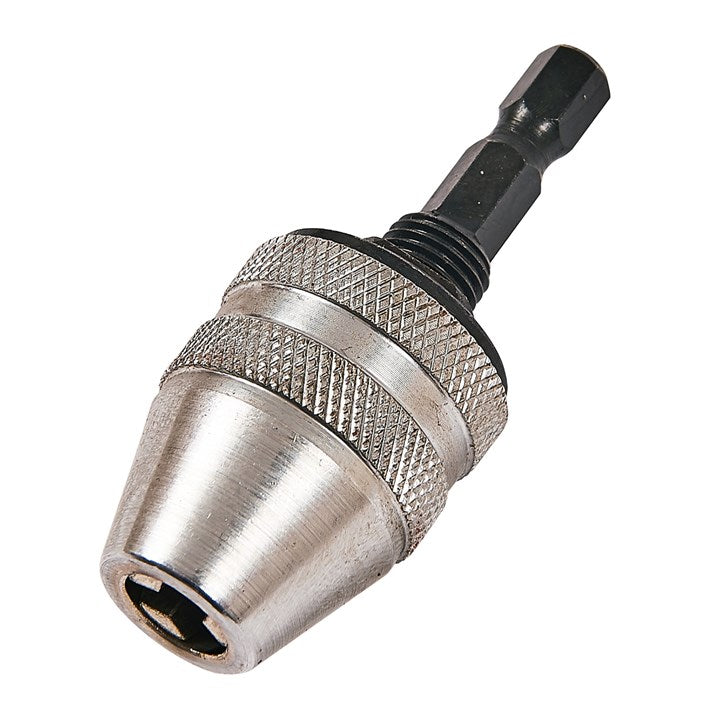 Amtech 1/4" (6.5mm) Quick change keyless chuck V1278