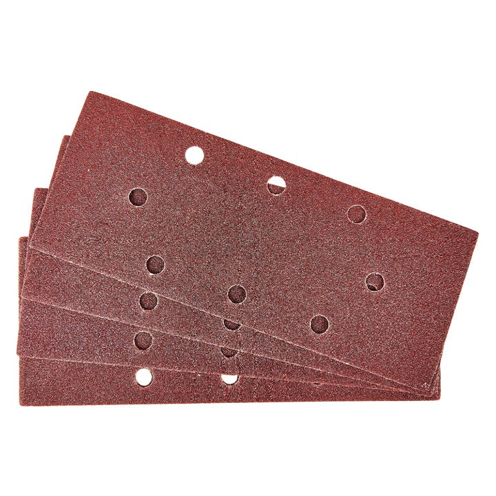 Amtech 10 x 1/3 P80 grit sanding sheets (93mm x 230mm) V4005