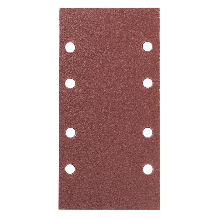 Amtech Pack of 10 P120 grit hook and loop sanding sheets V4012
