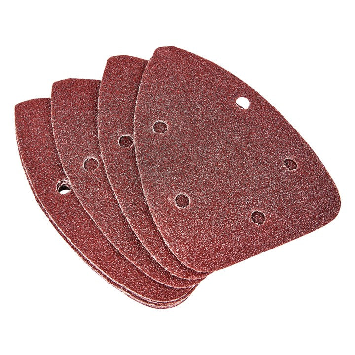 Amtech 10 x P60 grit delta sanding sheets (140mm x 140mm x 100mm) V4020