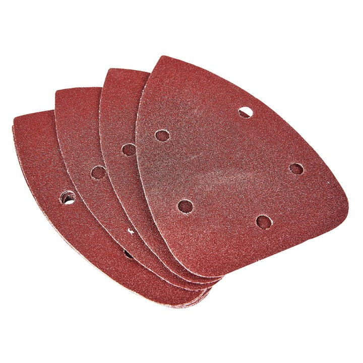 Amtech 10 x P120 grit delta sanding sheets (140mm x 140mm x 100mm) V4030