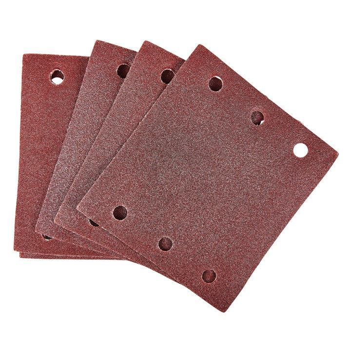 Amtech 10 x P120 grit square sanding sheets (110mm x 100mm) V4050
