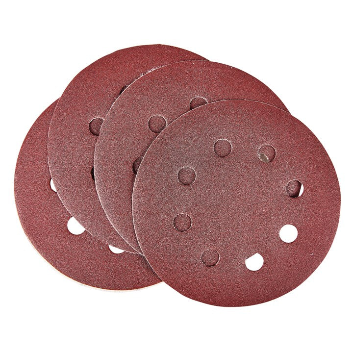 Amtech 10 x P240 grit circular sanding sheets (115mm diameter) V4075