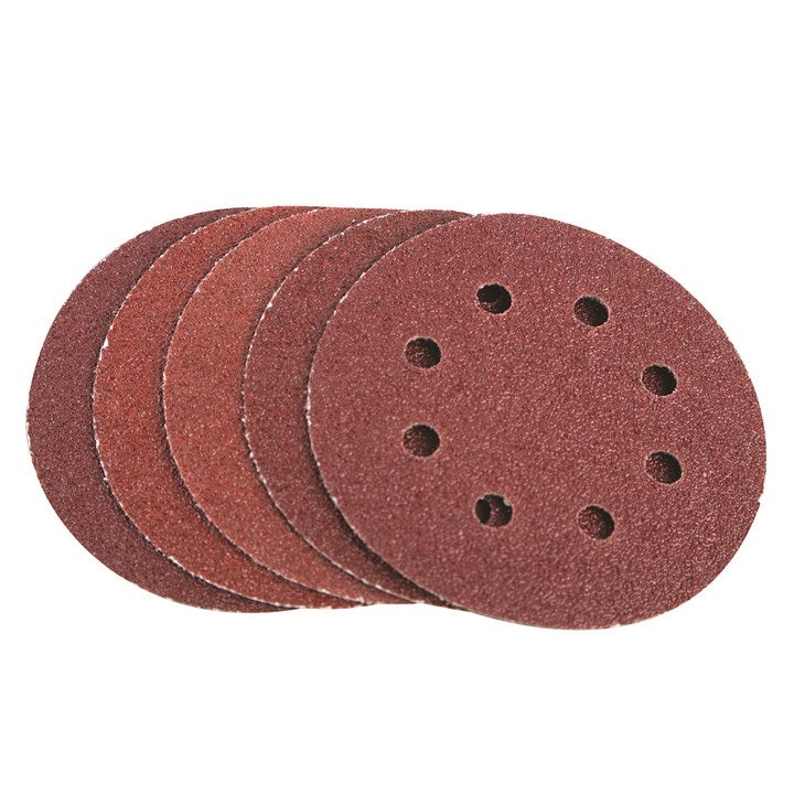 Amtech 40 Piece mixed grit circular sanding sheet set (115mm) V4076