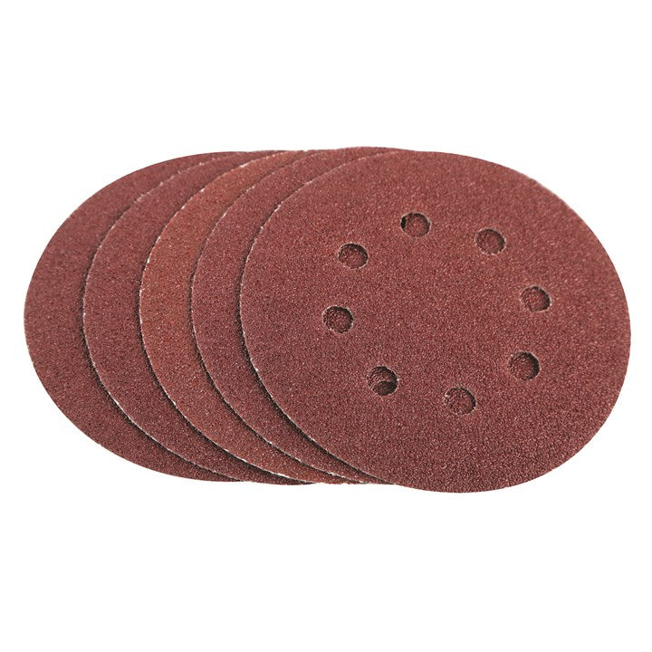 Amtech 40 Piece mixed grit circular sanding sheet set (125mm) V4096
