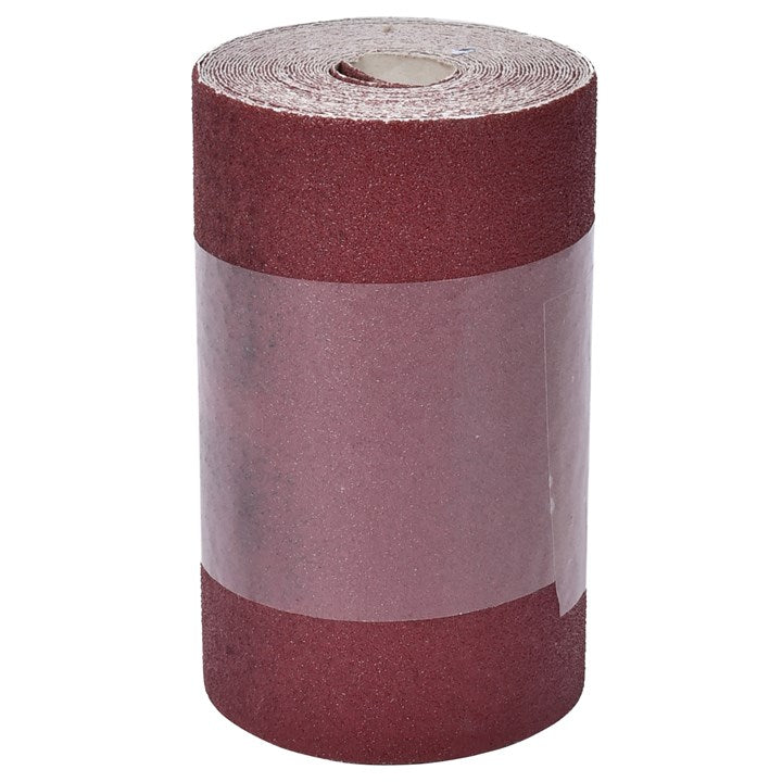 Amtech P80 grit (medium) aluminium oxide sanding roll (115mm x 500cm) V4110