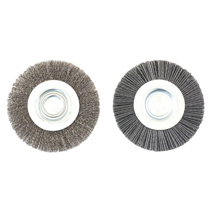 Amtech 2 Piece brush set for rotary cleaning tool V5050