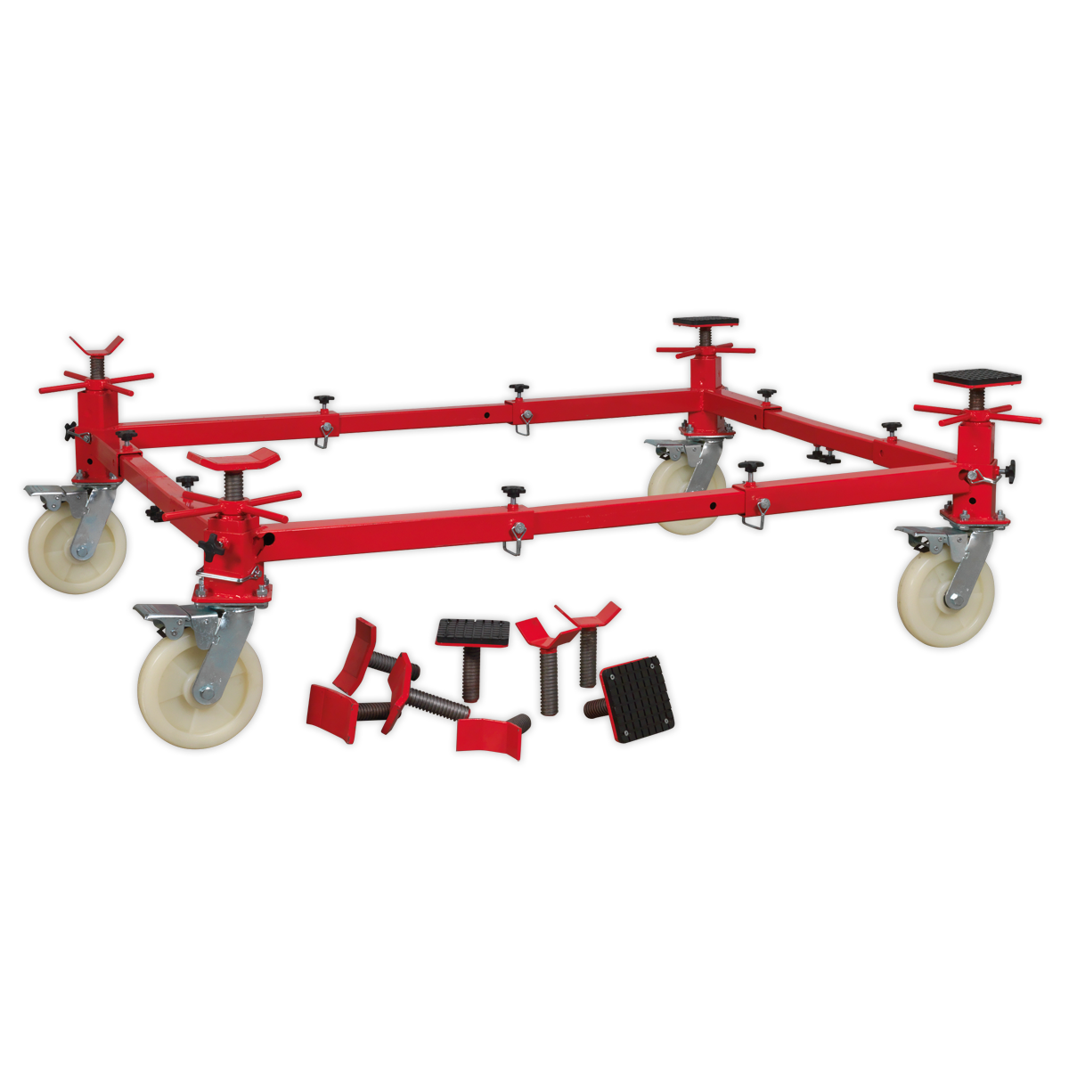 Sealey 900kg Adjustable 4 Post Vehicle Moving Dolly VMD002