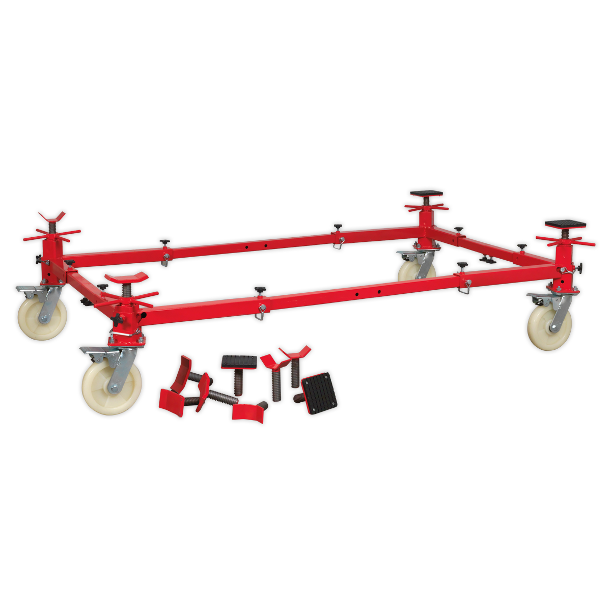 Sealey 900kg Adjustable 4 Post Vehicle Moving Dolly VMD002