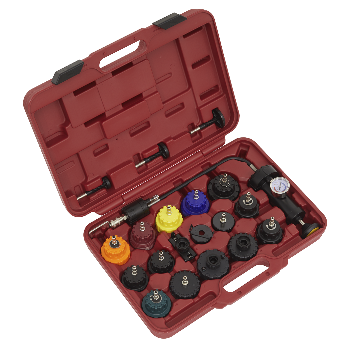 Sealey 20pc Cooling System Pressure Tester Kit VS001