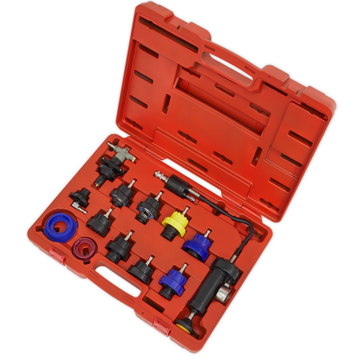 Sealey 13pc Cooling System Pressure Test Kit VS0014