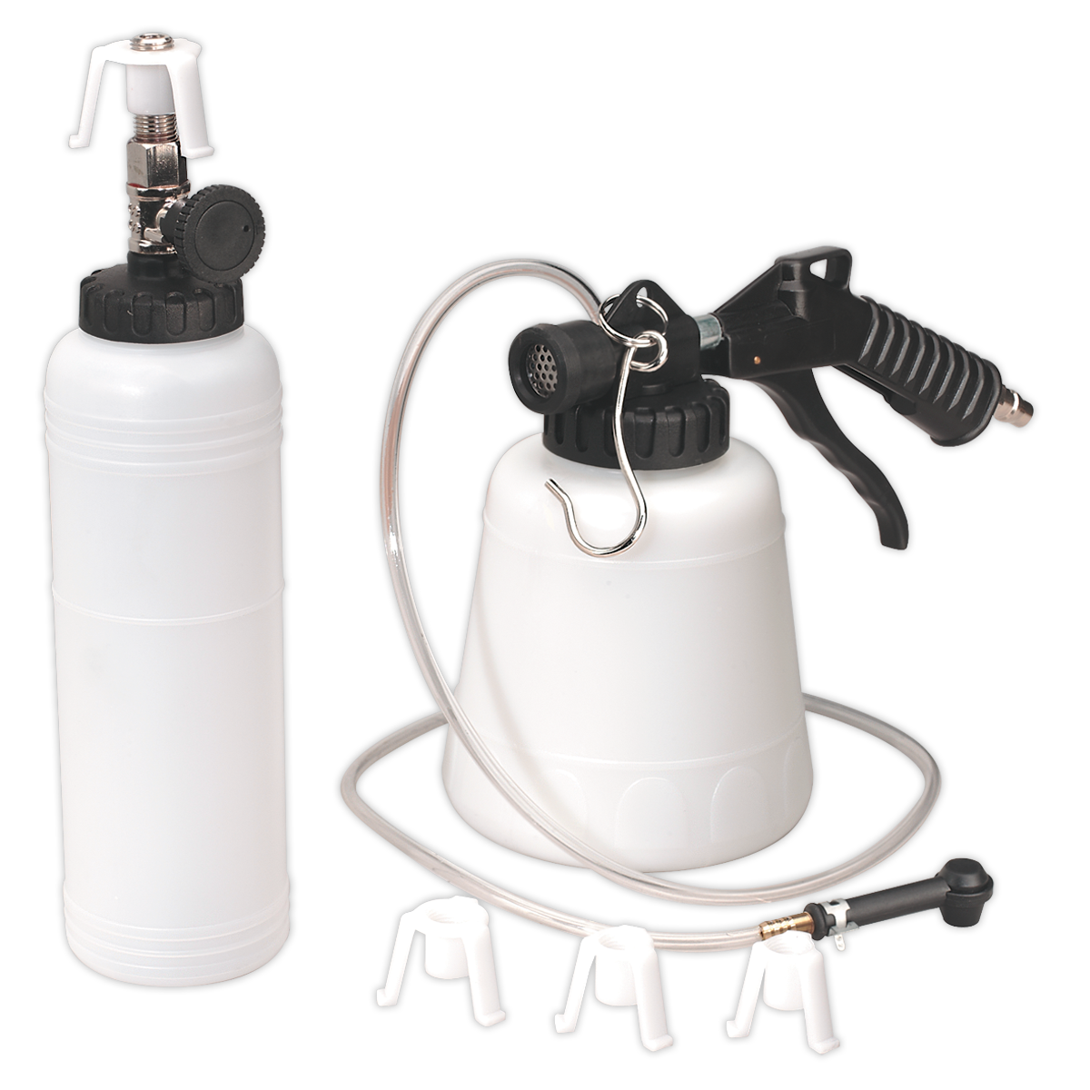 Sealey Pneumatic Vacuum Brake & Clutch Bleeder Kit with Replenishment System VS021