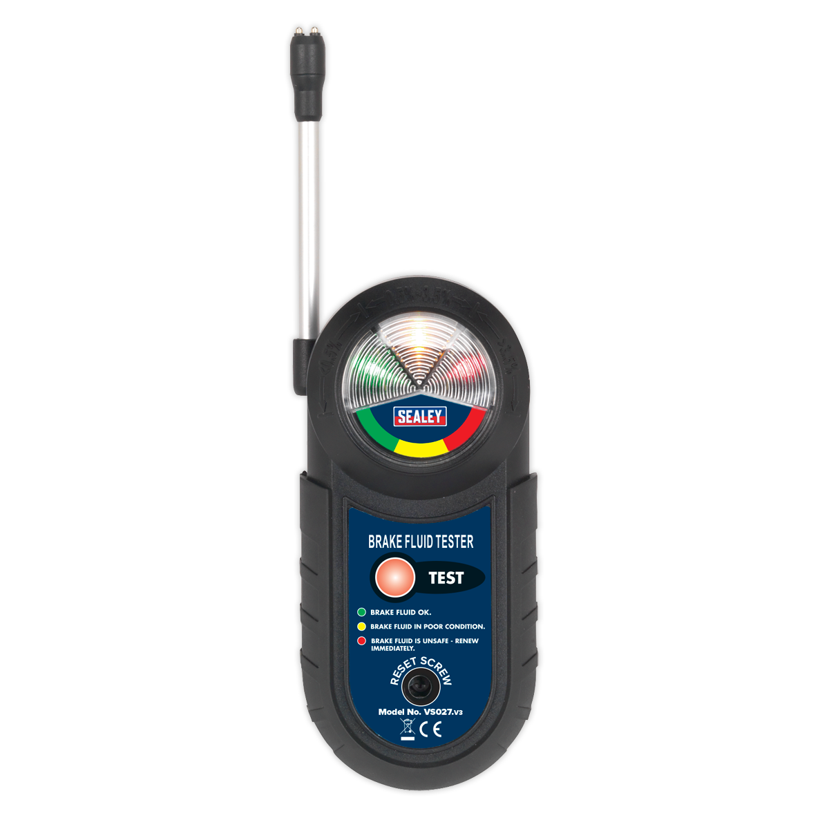 Sealey Brake Fluid Tester - Electrolytic VS027