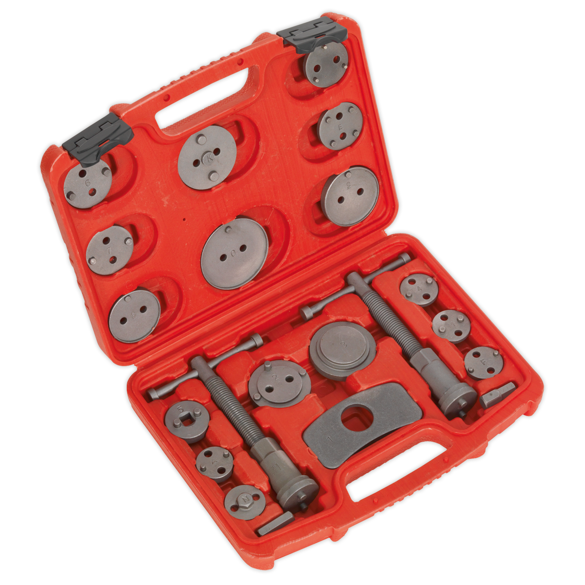 Sealey 21pc Brake Piston Wind-Back Tool Kit VS0282