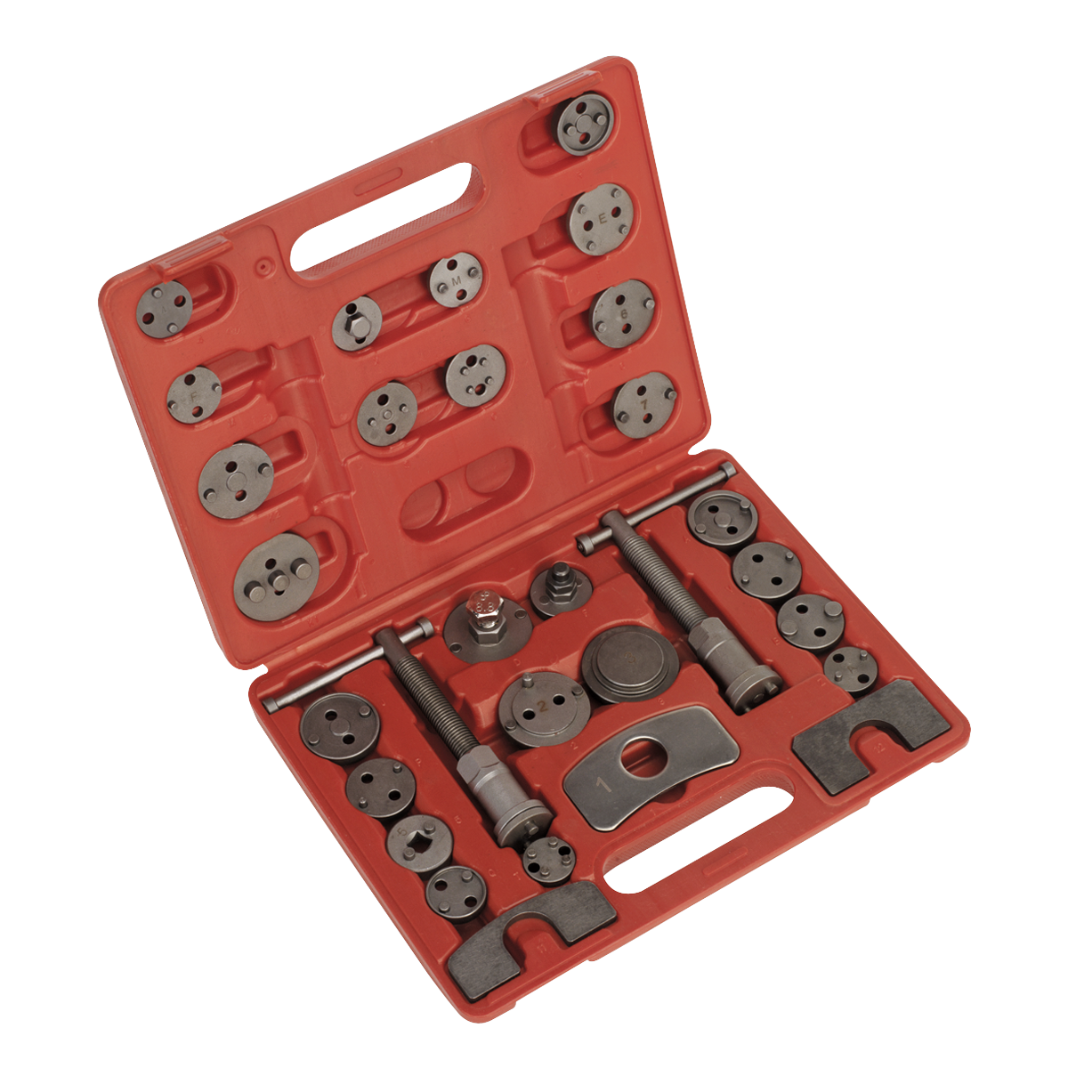 Sealey 30pc Brake Piston Wind-Back Tool Kit VS0285