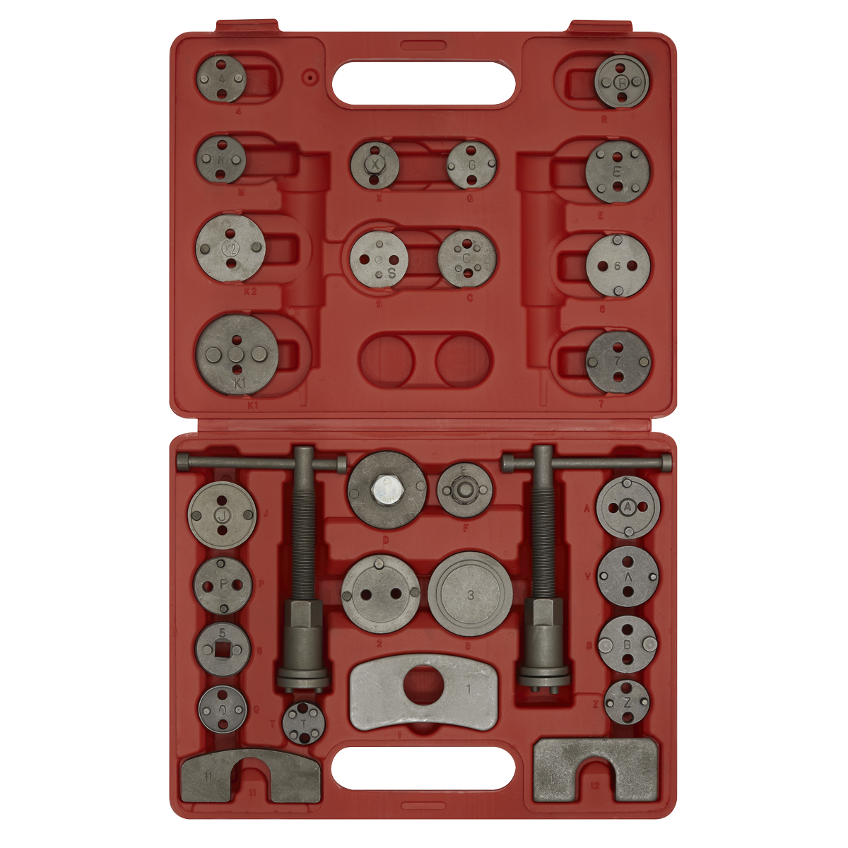 Sealey 30pc Brake Piston Wind-Back Tool Kit VS0285