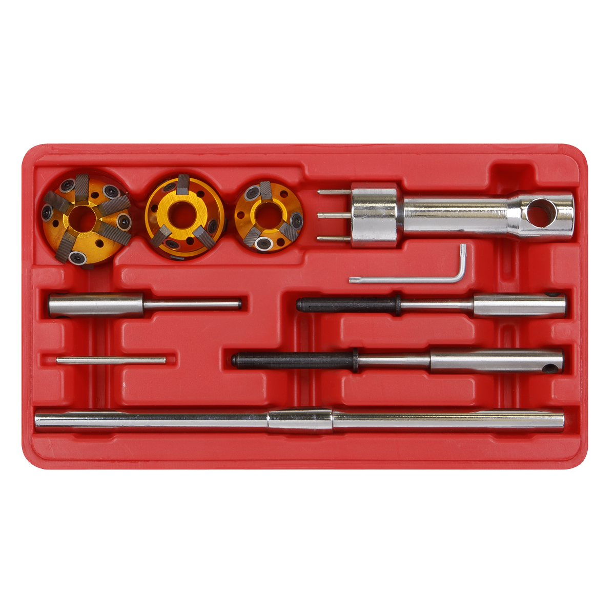 Sealey 10pc Valve Seat Cutter Set VS1823