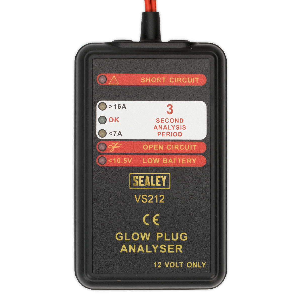 Sealey Glow Plug Analyser VS212