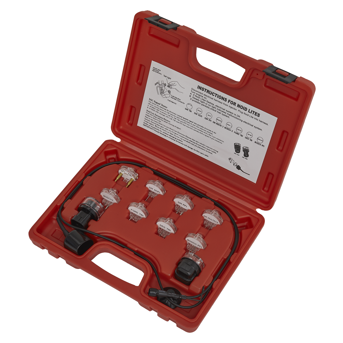 Sealey 11pc Noid Light/IAC Test Set VS2131