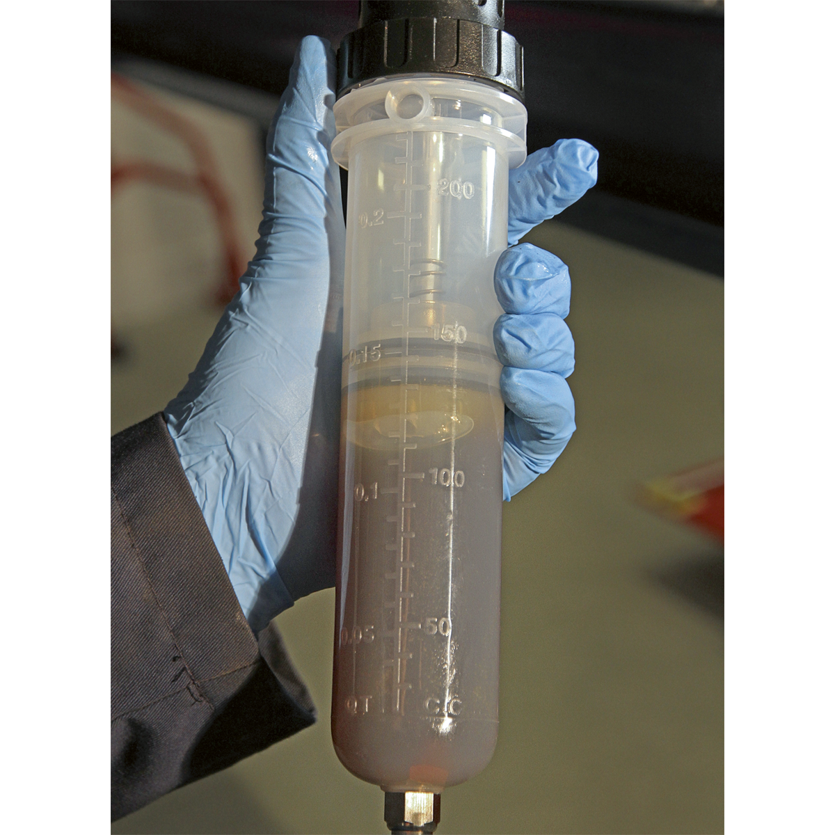 Sealey 200ml Oil & Brake Fluid Inspection Syringe VS404