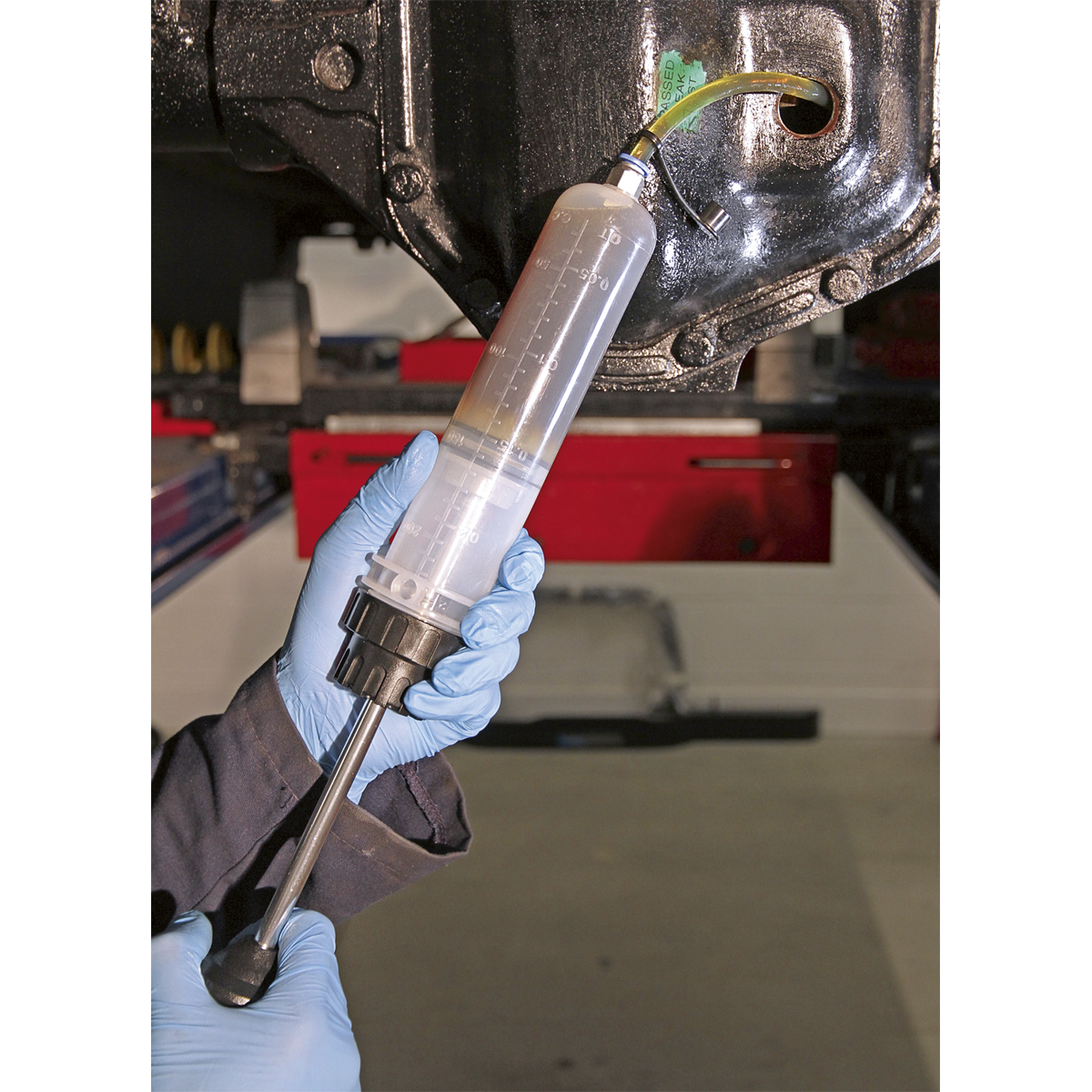 Sealey 200ml Oil & Brake Fluid Inspection Syringe VS404