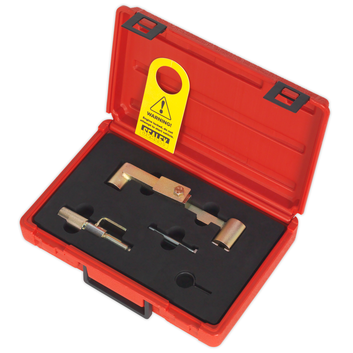 Sealey Petrol Engine Timing Tool Kit - for Ford, Volvo 1.6, 1.8, 2.0, 2.3, 2.4, 2.5, 2.9 - Belt Drive VS4387
