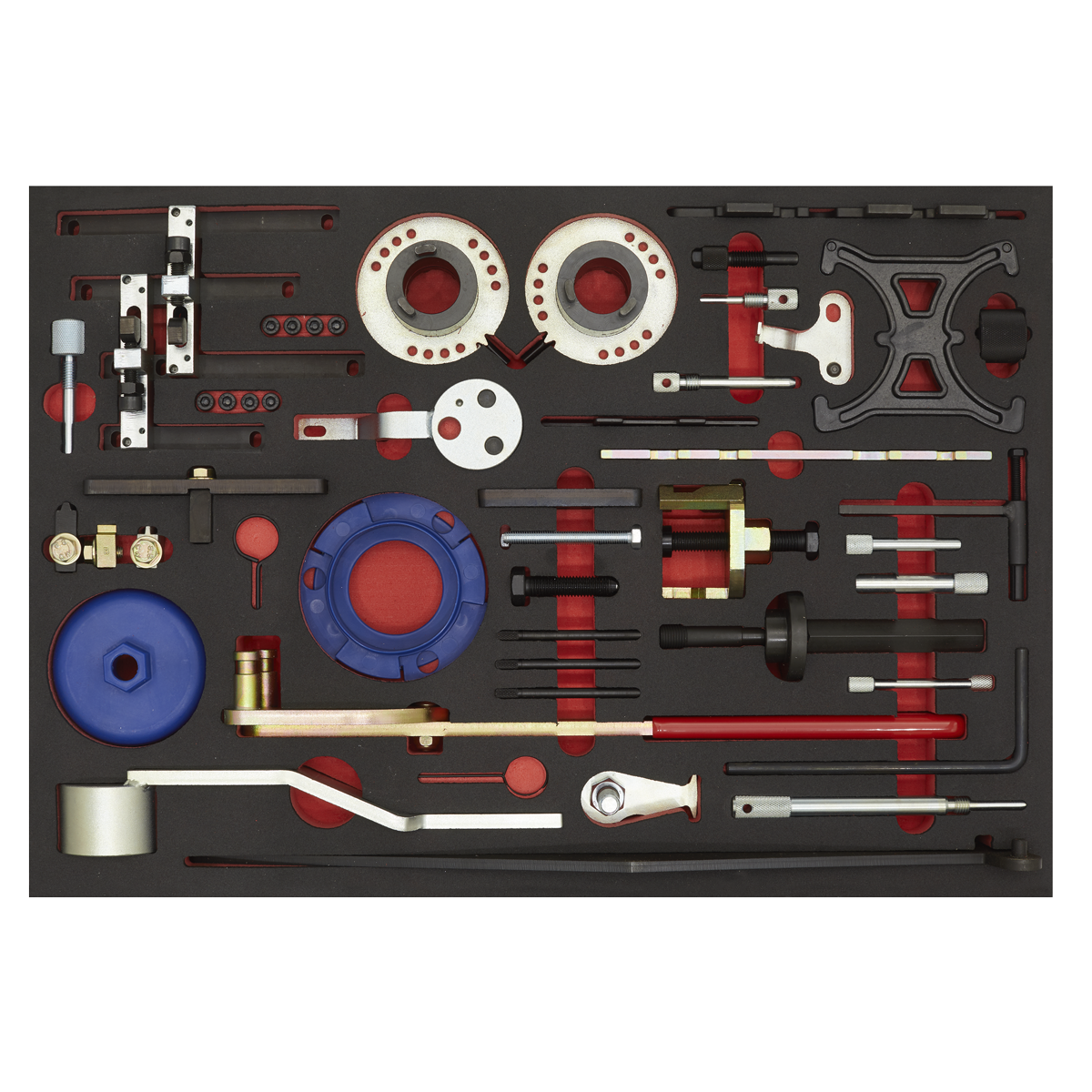 Sealey 36pc Diesel & Petrol Master Timing Tool Kit - for Ford - Belt/Chain Drive VS5200MK