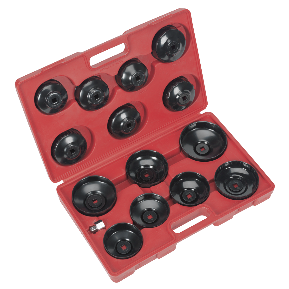 Sealey 15pc Oil Filter Cap Wrench Set VS7003