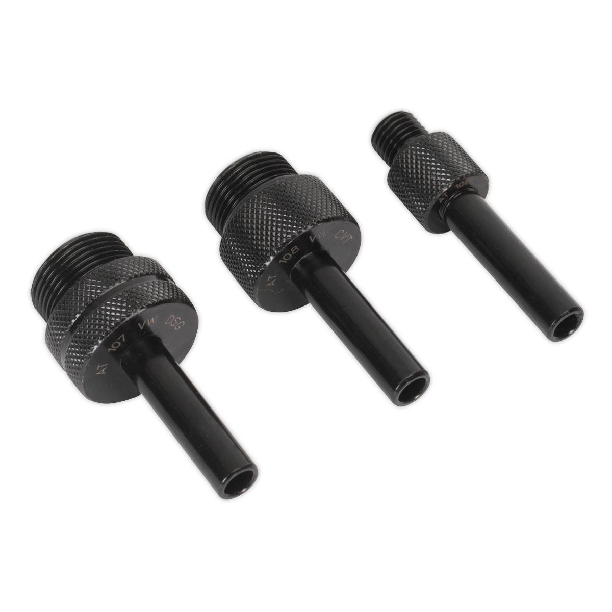 Sealey 3pc Transmission Oil Adaptor Set VS70090
